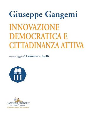cover image of Innovazione democratica e cittadinanza attiva